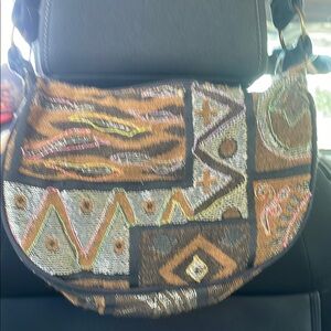 Saffron Women Embroidered Hand Craft Bag